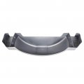Hecasa Gray Pair Of Single Axle Trailer Fenders Compatible With 13 Wheels Tire Skirt Boat 39 7 Long X 8 Wide 11 4 Tall