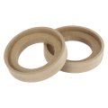 2pcs Car Speaker Spacer Ring Adaptor Brackets Mounting Recess Bezel Plate Wood 60mm Id Universal For 2 5 Inch Speakers 