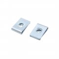 Uxcell 20pcs 3mm Hole Dia Metal Screw Fastener Door Pannel U-type Clips Rivets For Car
