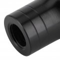 Shift Knob Boot Retainer Fydun M12x1 25 Aluminum Alloy Jam Nut Adapter For Manual Gear Shifter Lever Black