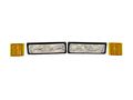 88-02 Chevy Gmc C K Pickup Old Type Side Marker Lower Park Signal Light 4 Gm2520128 Gm2521128 Gm2550144 Gm2551144 