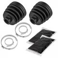Caltric Rear Axle Inner And Outer Cv Boot Kits Compatible With Polaris Sportsman 700 2002-2005