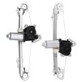 Power Window Regulator With Motor Assembly Rear Left And Right Pair For 2004 2005 Chevy Classic 1997 2003 Malibu 1999 Olds 