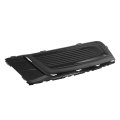 Hecasa Left Fog Light Cover For 2017 2018d Fusion Front Bumper Lamp Bezel Replacement For Fo1038166 Hs7z17b814ab Textured Black