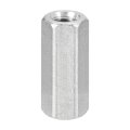 M12 X 1 75-pitch 45mm Length Coupling Nuts 1pcs 304 Stainless Steel Metric Hex Rod 