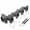 A-premium 2pcs Left Right Exhaust Manifold Compatible With Ford Expedition 99-02 F-150 99-03 Heritage 2004 F-250 1999 V8 4 6l