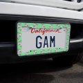 Screaming Goat License Plate Tag Frame
