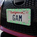 Screaming Goat License Plate Tag Frame