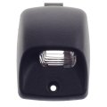 Right Hand License Plate Light Lamp Lens Black Housing For 2002 2013 Tundra And 2005 2015 Tacoma Pickup Truck Rear Step Bumper 