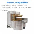 Labwork Brake Caliper Master Cylinder Hose Replacement For Honda Crf 250r 450r 2004-2020