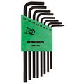Bondhus 31832 Set Of 8 Star L-wrenches Long Length Sizes T6-t25 