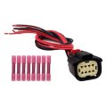 8 Way Front Headlamp Headlight Connector For Gmc Yukon 2015 2020 Wiring Harness Plug4155710 11 8 In Wire Grey Pigtail Kit