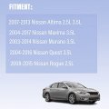 2 Sets Upper Radiator Mount Bushing Bracket Fits For 2007-2013 Nissan Altima 2004-2017 Maxima 2003-2014 Murano 2004-2016 Quest