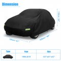 X Autohaux Waterproof Car Cover For Volkswagen Beetle Bug-sedan 2-door 1960-1980 All Weather Full With Door Zipper Outdoor