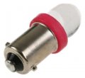 Pilotlights Ba9s Led Bulb 12v Red T10 T5 Auto Map Dome Accessory 