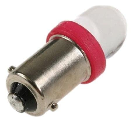 Pilotlights Ba9s Led Bulb 12v Red T10 T5 Auto Map Dome Accessory