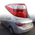 Taillight Taillamp Rear Stop Brake Light Lamp Driver Side Left Lh Compatible With 2014 Toyota Corolla 15-16