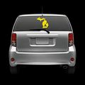 Michigan State Shaped Gadsden Flag Windshield Sticker Self Adhesive Vinyl Mi Fa 
