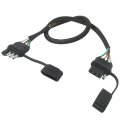 16 Awg 4 Pin Flat Trailer Extension 12 Inch Wire For Boat Utility And Horse With Colors 