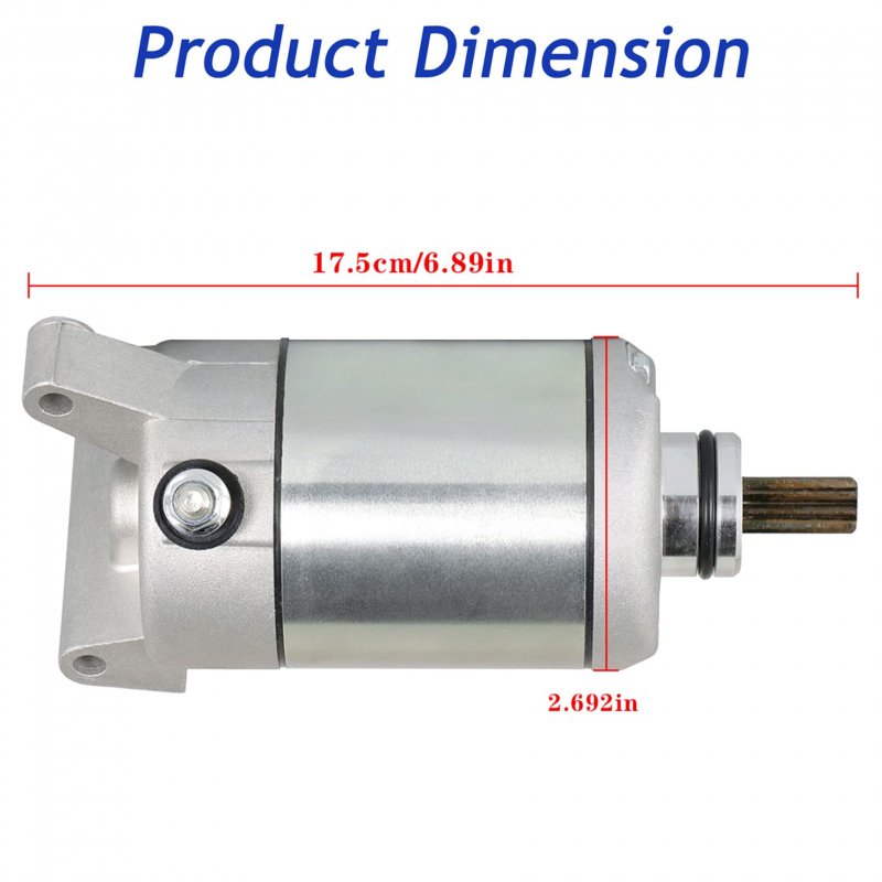 Starter Motor Replacement For Polaris Ace150 500 700 Ranger 570 Crew Sportsman 450 Smu0548 26-1108