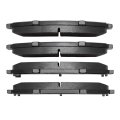 Disc Brake Pads For Mazda B3000 B4000 1995 2002 Semi Metallic Friction Mechanical Wear Sensor 2 21 Inner Height 0 65 In