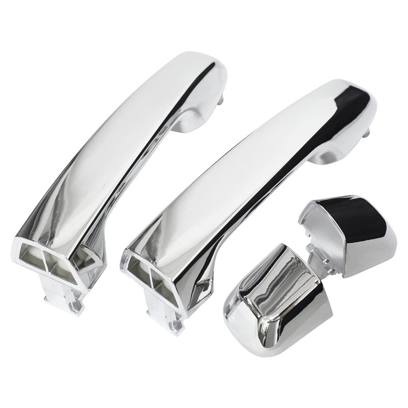 Rear Left And Right Exterior Chrome Door Handles