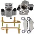 Niche Front Left Right Brake Caliper Pad Set Pair For 2001-2002 Polaris Scrambler Trail Blazer Magnum Xpedition 325 400