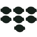 Towing Mirror Glass Replacement For Chevy Silverado Gmc Sierra Manual Adjustment Non Heated Upper Flat With Adhesive Pads 