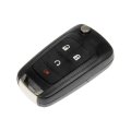 Chevy Sonic 2012-2020 Keyless Remote Case Repair Plastic Rubber Metal Material Black Lock Unlock Remote Start Panic Button 