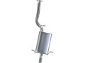 Rear Muffler For 2006-2008 Subaru Forester 2 5l H4 Naturally Aspirated 