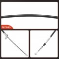 A-premium Rear Passenger Side Parking Brake Cable Assembly Compatible With Toyota Chevrolet Geo Models Corolla 1998-2002 Prizm