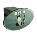 Beer If You Don T Drink How Will Friends Know Love Them Funny Humor Oval Tow Trailer Hitch Cover Plug Insert