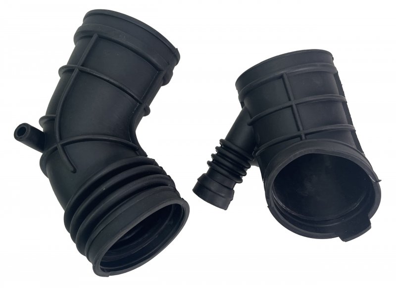 Mass Air Intake Elbow Boot Hose Tube Set 2 For Bmw E36 E46 325i 323ci 323i 325ci 325xi 328i Z3 1999-2006