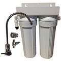 2 Stage 10 Drinking Water Filter With Faucet And Undersink Connection Kit 