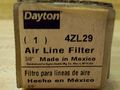 Dayton 4zl29 Air Line Filter
