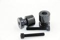 Xkh- Carbon Flat Swingarm Spools No Logo 8mm Thread For Honda Cbr954rr 2002-2003 Suzuki Gsxr 1100 1992-1998 Ducati 749r