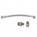 Turbo Oil Feed Line Kit For 5 9l Cummins 24v Select Dodge Models 2003-2011 Ram 2500 3500 Fitting Part Replace 68002982 Silveil 