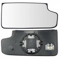 Silverado Passenger Side Lower Mirror Glass For 2014-2017 Chevy 1500 2500 Hd 3500 Gmc Sierra Convex Heated With Rear Holder