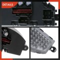 A-premium Hvac Heater Blower Motor And Resistor Assembly Compatible With Audi Vehicles A4 Quattro 2013-2016 Q5 2014-2015 A5