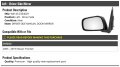Left Driver Side Manual Mirror Compatible With 2005 2019 Nissan Frontier