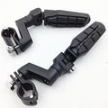 Motorcycle 1 4 Front Rider Tombstone Offset Mount Clamp Foot Peg For Triumph Rocket 3 2300cc
