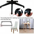 Uxcell Furniture Table Chair 8 Holes Base Leveling Foot M8 X 10mm Thread 10pcs Black