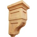 Ekena Millwork Corw04xx08ryro-case-2 Small Reyes Wood Corbels W X 4 3 4 D 8 H Red Oak 