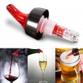 Fydun Plastic Bottle Pourer 30ml Shot Measure Liquor Measuring Drink Wine Dispenser Tapered Spout For Pours Vinegar Syrup Or