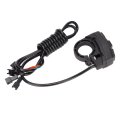 Motorcycle Handlebar Switch 7 8 3 In 1 Light Horn Turn Control For Electric Bikes Compact Waterproof Design 48v