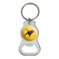 Graphics More Prairie View A M Secondary Logo Keychain With Bottle Cap Opener 