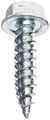 Ap Products 0012-tr1000 W 8 X 3 4 White Unslotted Hex Washer Head Screw Pack Of 1000 