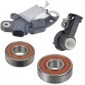 Alternator Rebuild Kit For 2005-2010 Escalade Avalanche Silverado Dr44g Voltage Regulator Bearings Brushes 8302rk 