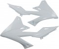 Rm Z450 18 Radiator Shrouds For Suzuki White Su04941-041 New Painted Finish 