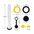 Grabote Gas Can Spout Replacement Kit Universal Flexible Pour Nozzle With Gasket Stopper Caps Stripe Cap For Water Jugs Jerry